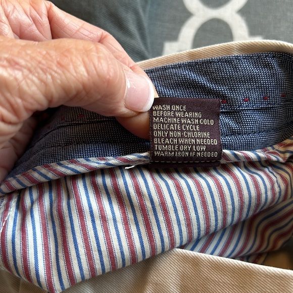 Johnston & Murphy slim fit chinos sz 34 X32 - Picture 12 of 13